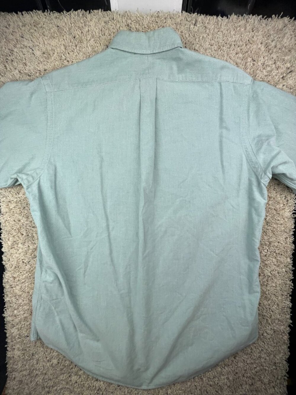 Ralph Lauren Long Sleeve Button Up Shirt Men’s Green Yarmouth 16 34/35 Cotton - Picture 12 of 12